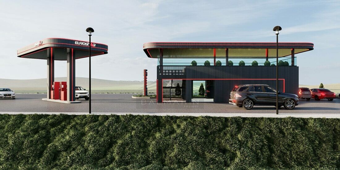 Gas station renovation concept